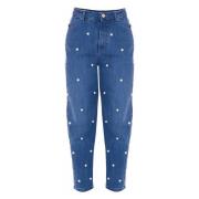 Kocca Pärliga Baggy Jeans Blue, Dam