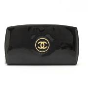 Chanel Vintage Pre-owned Laeder plnbcker Black, Dam