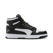 Puma Rebound Svart/Vit Sneakers Black, Herr