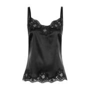 Dolce & Gabbana Spets Camisole Black, Dam