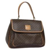 Celine Vintage Pre-owned Laeder handvskor Brown, Dam