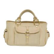 Celine Vintage Pre-owned Laeder celine-vskor Beige, Dam