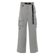 Y-3 Cargo Twill Byxor Gray, Herr