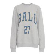 Ball Grå Melange Sweatshirt R. Wills Stil Gray, Dam