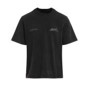 Amiri Vintage Cinemas Tee i svart Black, Herr