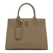 Burberry Medium Axelväska Frances Beige, Dam