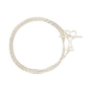 Ami Paris Silverkedja Halsband 2 i 1 Gray, Herr