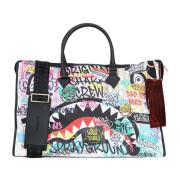 Sprayground Kräm Pyramid Duffle Väska Multicolor, Dam