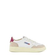 Autry Vintage stil vita lädersneakers White, Dam