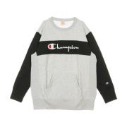 Champion Färgblock Känguruficka Sweatshirt Gray, Herr