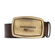 Dsquared2 Stilig Belt M1168 för män Brown, Herr