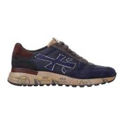 Premiata Stiliga Sneakers för Män Blue, Herr