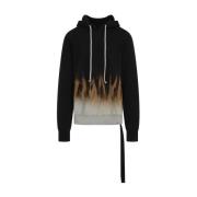 Rick Owens Svart Sweatshirt Aw24 Herrmode Black, Herr