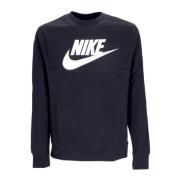 Nike Grafisk Crewneck Sweatshirt Sportswear Club Blue, Herr