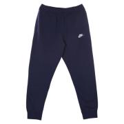 Nike Mörkblå Club Joggers Blue, Herr