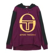 Sergio Tacchini Lila/Svart Herr Hoodie Purple, Herr