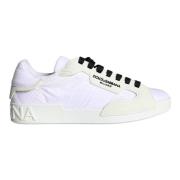 Dolce & Gabbana Vita Portofino Logo Lga Sneakers White, Herr