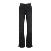 Jean Paul Gaultier Svarta Jeans för Kvinnor Aw24 Black, Dam