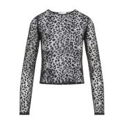 Alexander McQueen Svart Topwear för Kvinnor Aw24 Black, Dam