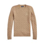 Ralph Lauren Stiliga Sweaters för Män och Kvinnor Brown, Dam