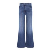 Mother Flared Jeans Blue, Dam