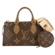 Louis Vuitton Vintage Pre-owned Tyg louis-vuitton-vskor Brown, Dam