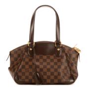 Louis Vuitton Vintage Pre-owned Canvas handvskor Brown, Dam