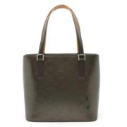 Louis Vuitton Vintage Pre-owned Tyg louis-vuitton-vskor Black, Dam