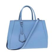 Fendi Vintage Pre-owned Laeder handvskor Blue, Dam