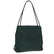 Prada Vintage Pre-owned Nylon totevskor Green, Dam