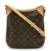 Louis Vuitton Vintage Pre-owned Tyg louis-vuitton-vskor Brown, Dam