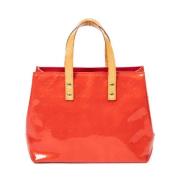 Louis Vuitton Vintage Pre-owned Laeder handvskor Red, Dam