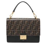 Fendi Vintage Pre-owned Laeder handvskor Black, Dam