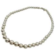 Tiffany & Co. Pre-owned Pre-owned Silver halsband Gray, Dam