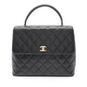 Chanel Vintage Pre-owned Laeder handvskor Black, Dam