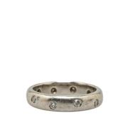 Tiffany & Co. Pre-owned Pre-owned Platina ringar Gray, Dam