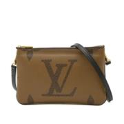 Louis Vuitton Vintage Pre-owned Canvas louis-vuitton-vskor Brown, Dam