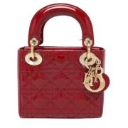 Dior Vintage Pre-owned Laeder totevskor Red, Dam