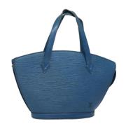 Louis Vuitton Vintage Pre-owned Laeder louis-vuitton-vskor Blue, Dam