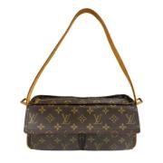 Louis Vuitton Vintage Pre-owned Tyg louis-vuitton-vskor Brown, Dam