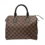 Louis Vuitton Vintage Pre-owned Canvas louis-vuitton-vskor Brown, Dam