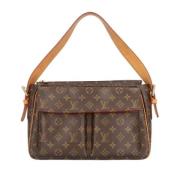 Louis Vuitton Vintage Pre-owned Tyg louis-vuitton-vskor Brown, Dam