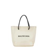 Balenciaga Vintage Pre-owned Laeder totevskor White, Dam