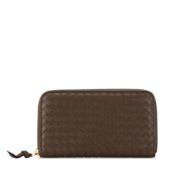 Bottega Veneta Vintage Pre-owned Laeder plnbcker Brown, Dam