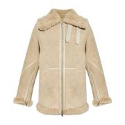 Burberry Fårskinn Jacka Beige, Dam