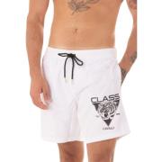 Just Cavalli Herr Logo Kostym White, Herr