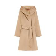 Max Mara Bältad kappa Brown, Dam