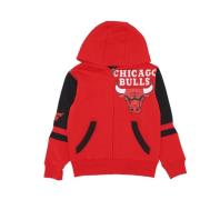 Nike Chicago Bulls Fleece Hoodie Full Zip Red, Herr