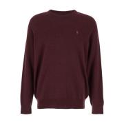 Polo Ralph Lauren Merino Sweater Bordeaux Red, Herr