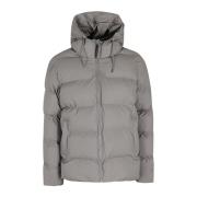 Rains Alta Puffer Jacket Gray, Herr